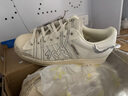 adidas FORUM休閑低幫籃球運動(dòng)滑板鞋小白鞋男女阿迪達斯三葉草   淺米黃/白   44 曬單實(shí)拍圖