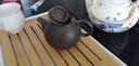 寧不凡 陶瓷茶壺單壺家用功夫茶具泡茶壺黑陶日式茶壺 晉元壺（225ml) 曬單實(shí)拍圖