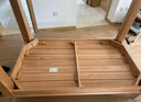 林氏家居北歐全實木餐桌家用橡木餐桌椅組合小戶型大板桌飯桌子家具LH122 1.8M|大板直拼全實木餐桌+餐椅*6 曬單實拍圖