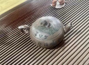 洛湘宜興紫砂壺純?nèi)止っ抑禅P妹泥繪原礦紫砂功夫茶壺家用泡茶收藏 280ml 靠山石壺(紫玉金砂) 曬單實(shí)拍圖