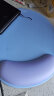 宜适酷(EXCO)Coloring拼色时尚护腕鼠标垫护手腕垫大号女生硅胶手托电脑办公鼠标腕托加厚男 雾霾蓝+紫9901 实拍图