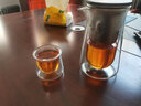 適放磁吸飄逸杯玻璃泡茶壺茶水分離高端辦公室旅行飄逸壺雙層隔熱濾杯 P1飄逸壺200ml+文創(chuàng  )杯*2|送禮盒裝 曬單實(shí)拍圖