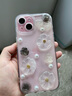 美相隨  適用蘋果13手機(jī)殼iphone16手機(jī)套蘋果15時(shí)尚簡(jiǎn)約14個(gè)性創(chuàng)意12全包防摔11韓風(fēng)ins高級(jí)感花朵女款 蘋果15-【高級(jí)感花朵】 曬單實(shí)拍圖