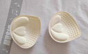 AWMBEL胸墊顯胸大插片小胸平胸專用加厚文胸墊片內(nèi)衣墊胸ZP 膚色-S-厚4cm 曬單實(shí)拍圖