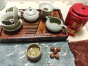 陶藝公社 茶壺 汝窯功夫茶具家用辦公內(nèi)開片泡茶器手工泡茶壺西施龍蛋單壺 富貴壺-172ml 172ml 曬單實(shí)拍圖