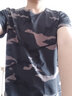 烈焰戰(zhàn)隊(duì) 迷彩服男T恤 夏季新品戶外短袖軍迷體能速干訓(xùn)練服 學(xué)生軍訓(xùn)服作訓(xùn)服 全棉彈力工作服可定制 683單T恤（全棉彈力） 3XL 曬單實(shí)拍圖