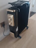 奥克斯（AUX） 奥克斯油汀取暖器电暖风机电暖器电油汀片省电静音节能电暖气家用 黑+金大宽片13片 实拍图