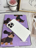 名創(chuàng)優(yōu)品（MINISO）【明星同款】適用蘋果16ProMax手機殼iPhone16Pro保護(hù)殼磁吸防摔防指紋蘋果16高端硅膠波漾殼男女 【前50名限時贈支架】可愛小狗 iPhone 16ProMax 曬單實拍圖