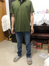 啄木鳥牛仔褲男士秋冬加絨加厚彈力男士韓版潮流直筒商務(wù)保暖褲子男 QQN-2043藍色 31 曬單實拍圖