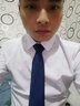 POWO長(cháng)袖襯衫男裝灰色衣服商務(wù)休閑韓版修身免燙純色青年男士襯衣秋季 白色 38 碼（適合95-105斤） 曬單實(shí)拍圖