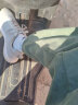 康坦汀 裤子男春夏季ins高街潮牌休闲裤宽松学生运动长裤直筒前卫阔腿裤 绿色 XL 实拍图