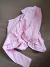 艾舞戈兒童舞蹈服夏季女童芭蕾舞裙練功服幼兒園寶寶表演棉裙考級舞蹈 粉色-長(cháng)袖-后背蝴蝶 140 曬單實(shí)拍圖