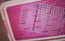 爱丽思 IRIS 狗厕所 防撕咬平板敞开式带网格宠物用品TFT65011 M粉色 实拍图