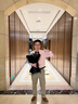 JEEP SPIRIT男裝新郎結(jié)婚襯衣男士長(zhǎng)袖修身伴郎團(tuán)襯衫商務(wù)正裝粉色大 粉紅色襯衫+領(lǐng)結(jié) 40/XL 曬單實(shí)拍圖