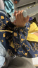 阿米拉啊咪啦【兩面穿】春秋外套風(fēng)衣休閑印花男女寶寶連帽長(zhǎng)袖兒童外套 【兩面穿】藏青色 110cm 曬單實(shí)拍圖