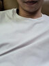 花花公子（PLAYBOY） 短袖t恤男夏季薄款男士T恤潮純棉體恤男生字母圓領(lǐng)打底透氣汗衫 2028白色 M/165（90-110斤） 曬單實(shí)拍圖