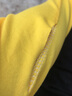 軒萊雅長袖t恤男2022秋季新款潮流ins打底衫韓版上衣服寬松男裝秋裝 604黃色 M 曬單實拍圖