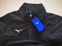 美津濃Mizuno/美津濃足球運動(dòng)秋冬衛衣針織長(cháng)袖外套比賽套頭衫成人男 P2CC19Z190 M(166CM-170CM) 曬單實(shí)拍圖