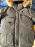 NEPA耐葩男士ALASKA羽絨服保暖毛領帽子鵝絨服男CE72023 192暗灰色 L (105) 180/96A 曬單實拍圖