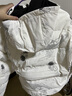 NASADKGM棉衣男士棉服男生外套冬天潮流衣服棉襖NASA冬裝男裝秋冬季面包服 白色 XL (推薦體重120-130斤) 曬單實拍圖
