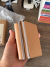無(wú)印良品（MUJI） 鞣制皮革 三折錢(qián)包 原色 3S 長(cháng)8*寬9.8*高2CM 曬單實(shí)拍圖