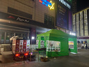 錦博雨具（JINBORAINGEAR）帳篷圍布四角布伸縮式擋風(fēng)篷布推拉防風(fēng)遮陽篷雨蓬大排檔擺攤圍擋 3米寬 透明圍布（高度2米） 曬單實(shí)拍圖