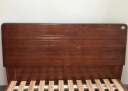 优卡吉胡桃木实木床新中式经济1.5/1.8米双人床668# 1.5框架床+垫+柜*2 实拍图