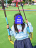 麗嬰房兒童衛(wèi)衣男童上衣女童衛(wèi)衣兒童印花長袖上衣春季上衣 靜謐藍 140 cm/10歲 曬單實拍圖