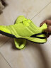 卡尔美（KELME）儿童足球鞋魔术贴免系带碎钉TF透气学生球鞋6873003 荧光绿 36 实拍图