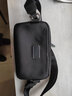 TUMI/途明Arrive腰包運動(dòng)休閑輕便男士單肩斜挎包 黑色/025503033D3 曬單實(shí)拍圖