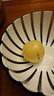 Guzzini 北歐花瓣沙拉碗意大利進(jìn)口創(chuàng)意水果盤水果碗 藍(lán)色25cm 曬單實(shí)拍圖
