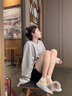 BARPHIL拖鞋女2025新款新中式國風(fēng)防滑靜音包頭拖軟底棉拖鞋月子鞋四季 花色（國風(fēng)刺繡） 36-37 曬單實(shí)拍圖