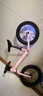 PAPABIKE平衡車(chē)兒童滑步車(chē)入門(mén)款12寸無(wú)腳踏自行車(chē)1-3歲寶寶2-6歲兩輪禮物 粉色【14寸】 曬單實(shí)拍圖