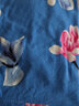 帝行（DIXING）新款無(wú)袖睡裙夏季薄款中長(cháng)款綿綢無(wú)袖長(cháng)款衣裙可外穿加大碼中老年 無(wú)袖湖藍星辰花 2XL （90-130斤） 曬單實(shí)拍圖