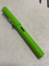 凌美（LAMY）钢笔签字笔 生日节日礼物学生成人练字文具 德国进口 狩猎系列墨水笔 绿色 F0.7mm 实拍图