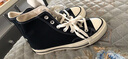 匡威（Converse）男鞋女鞋  黑白經(jīng)典款高幫帆布鞋常青款學(xué)生情侶運動(dòng)休閑鞋板鞋 高幫黑白/經(jīng)典熱推 37 曬單實(shí)拍圖