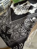 赟婭戶(hù)外摩托車(chē)騎行運動(dòng)冰絲防曬面巾3D魔術(shù)頭巾圍脖套透氣骷髏面罩夏 煙鬼骷髏十字腰果花【涼感面料】 曬單實(shí)拍圖