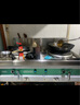好廚官 猛火灶商用飯店廚房灶臺熄火保護燃氣灶商用灶臺設備酒店食堂單雙灶煤氣液化氣天然氣 【靜音降噪款】雙炒帶盆130*80*80厘米+熄保 曬單實(shí)拍圖