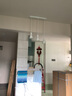 飛利浦（PHILIPS）led餐廳吊燈餐吊燈廚房三頭吊燈北歐現(xiàn)代簡約燈具 飯廳室內燈欣秀 欣秀白（含LED5W球泡黃光*3） 曬單實拍圖