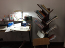 爱沐歌 书柜书架简易组合层架创意落地小书架桌上 9层柚木色 实拍图
