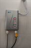 堡斯萊電熱水器即熱式洗澡快速熱水恒溫熱水器洗手出租房衛生間用 6100W 602按鍵顯示+25A插頭插座 自行安裝 曬單實(shí)拍圖
