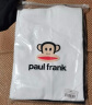 大嘴猴（paul frank）短袖t恤男2024夏季潮牌简约印花宽松男装t恤纯棉重磅240g白色M 实拍图