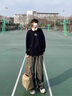 魯賓克扎染燈芯絨褲子男春秋款直筒寬松闊腿長(zhǎng)褲美式衛(wèi)褲痞帥休閑褲 綠色 XL 曬單實(shí)拍圖
