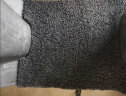 闽超摩托车脚垫 电动车脚垫子踏板电瓶车车丝圈防滑脚踏垫皮定做通用 黑灰20毫米（45*60cm） 实拍图