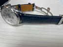 浪琴（LONGINES）名匠系列 男士鱷魚皮表帶+精鋼鍍銠折疊扣L682153039  曬單實拍圖