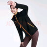 駱駝（CAMEL）立領(lǐng)抓絨衣女休閑運動(dòng)加厚保暖外套 Y23CY0L5017 幻影黑 S 曬單實(shí)拍圖