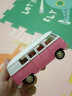卡威（KIV）1/36汽车模型儿童玩具合金越野车玩具车仿真兰博基尼回力车警车公交车玩具模型 大众T1巴士粉色 盒装 实拍图