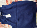 鄭爾丹斯特100%純羊毛背心男款羊毛衫V領(lǐng)純色毛衣加厚款保暖針織衫馬甲坎肩 上青 深藍色 L 【175/92A】140斤-155斤 曬單實(shí)拍圖