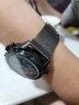 时刻美（skmei）手表男运动学生电子表手环防水多显时尚腕表生日礼物1975黑壳浅啡 实拍图