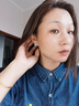 伊燦日韓水鉆耳釘女網(wǎng)紅高級(jí)耳環(huán)2025新款爆款名媛設(shè)計(jì)耳飾S925純銀針 日韓輕奢水鉆耳釘 曬單實(shí)拍圖